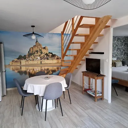 住宿加早餐酒店 L'aurore De La Baie, Vue Sur Le Mont-saint-michel Huisnes-sur-Mer