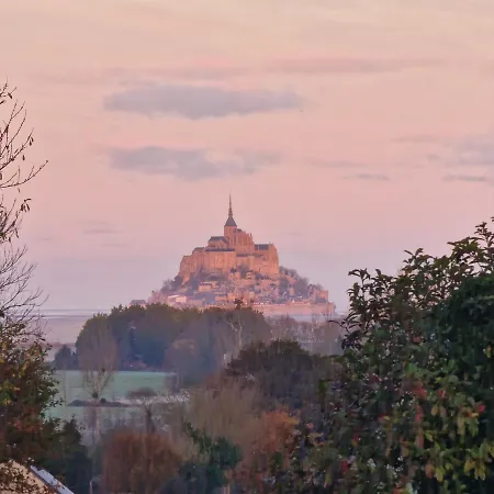 Frühstückspension L'aurore De La Baie, Vue Sur Le Mont-saint-michel