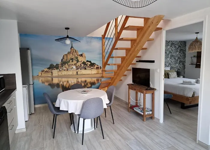 Alojamento de Acomodação e Pequeno-almoço L'aurore De La Baie, Vue Sur Le Mont-saint-michel Huisnes-sur-Mer